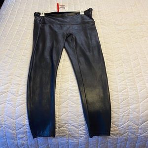 Spanx faux leather leggings